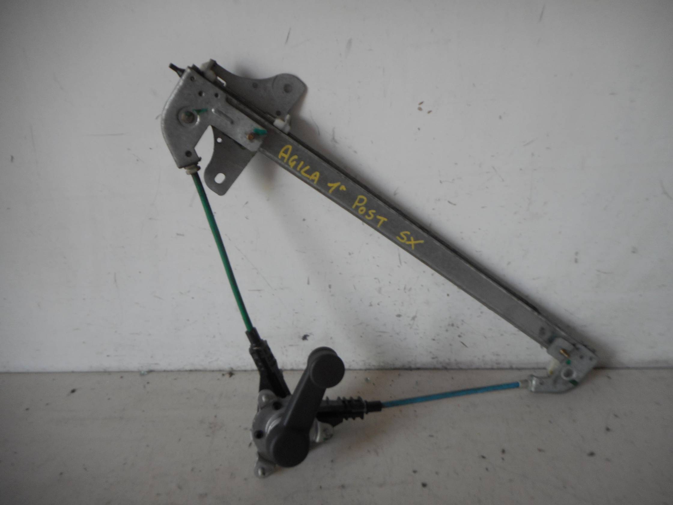 Alzacristallo porta post. sx.